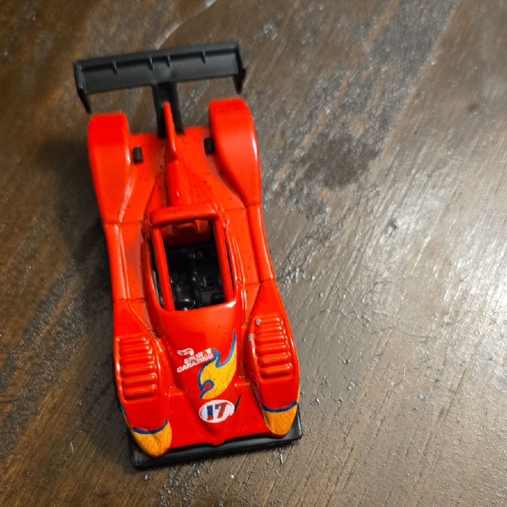 Flame Red Racing Toy Car